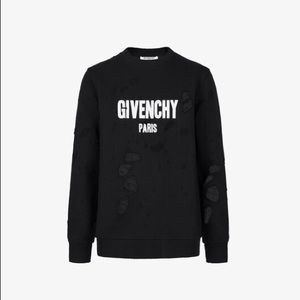 Givenchy distressed sweatshirt